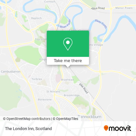 The London Inn map