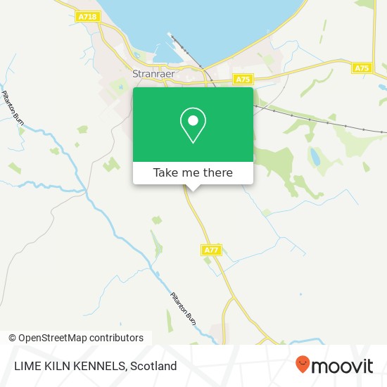 LIME KILN KENNELS map