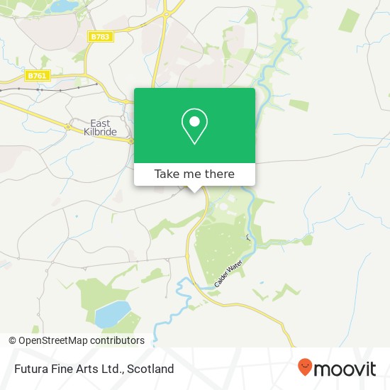 Futura Fine Arts Ltd. map