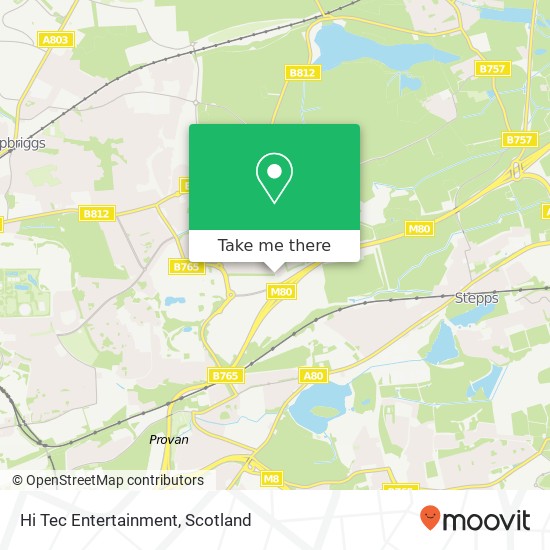 Hi Tec Entertainment map