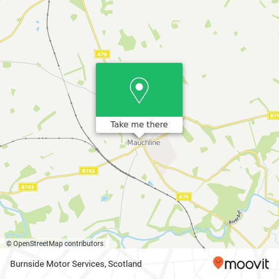 Burnside Motor Services map