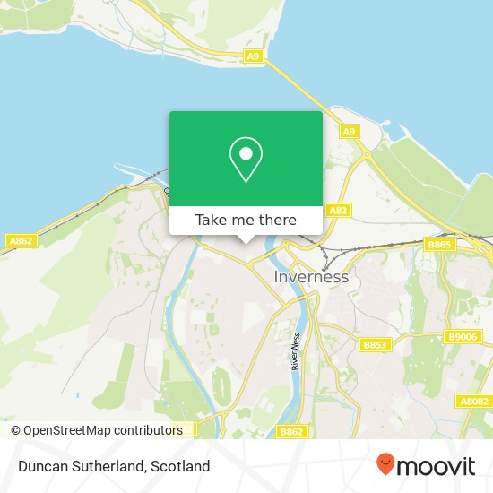 Duncan Sutherland map