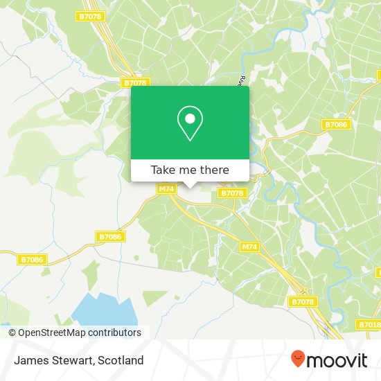 James Stewart map