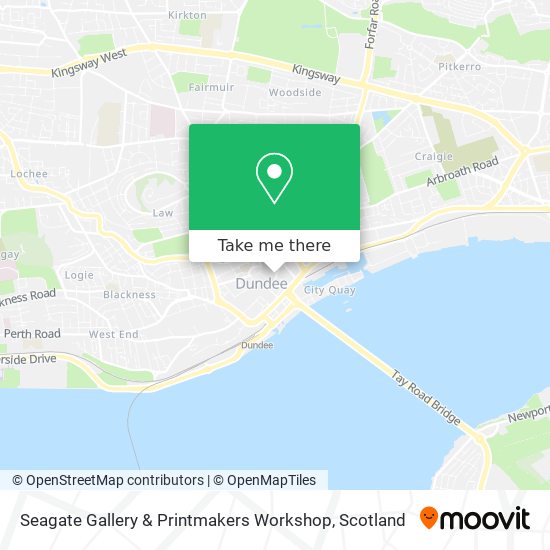 Seagate Gallery & Printmakers Workshop map