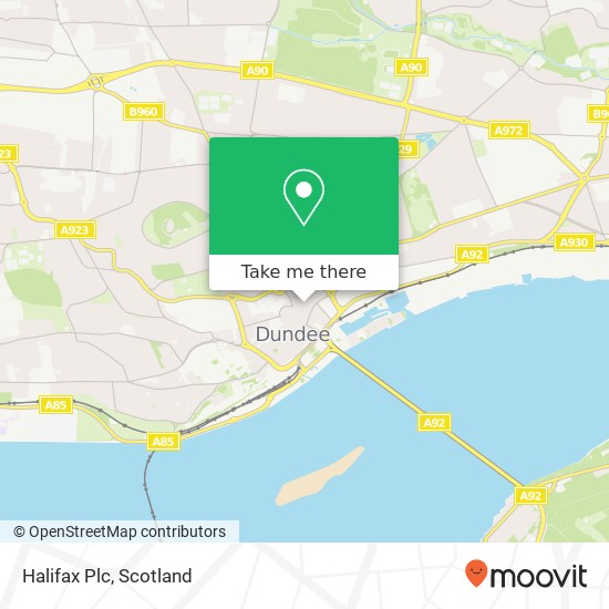 Halifax Plc map