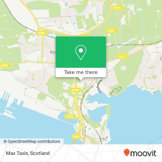 Max Taxis map