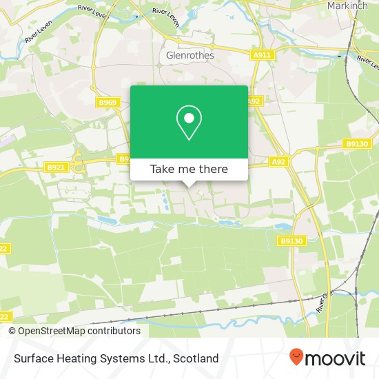 Surface Heating Systems Ltd. map