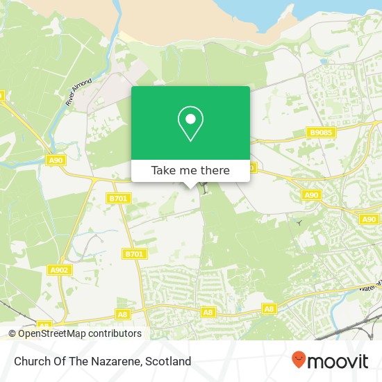 Church Of The Nazarene map