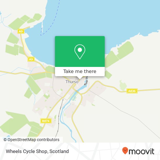 Wheels Cycle Shop map