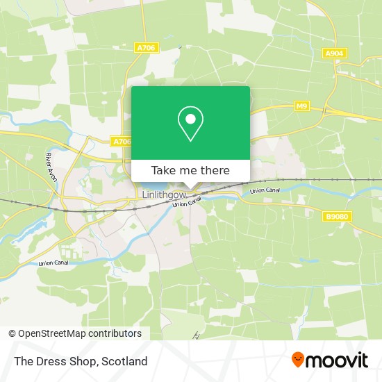 The Dress Shop map