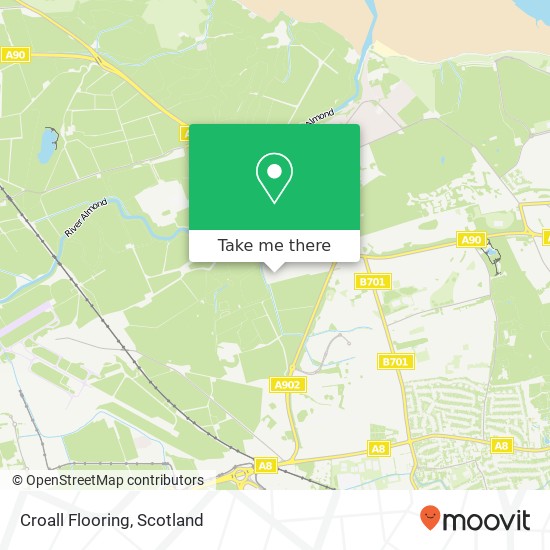 Croall Flooring map