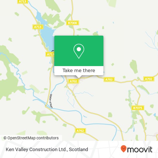 Ken Valley Construction Ltd. map