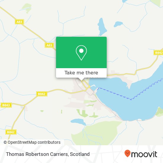 Thomas Robertson Carriers map