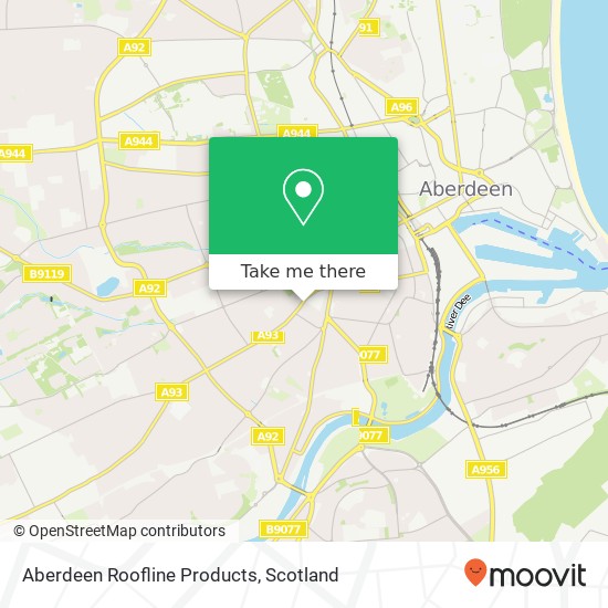 Aberdeen Roofline Products map