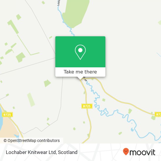 Lochaber Knitwear Ltd map