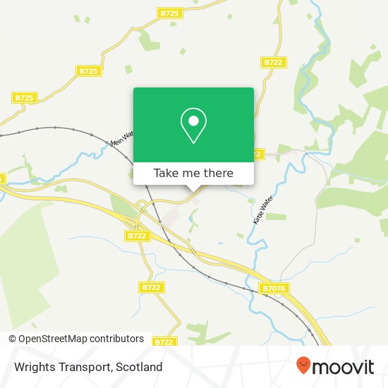 Wrights Transport map