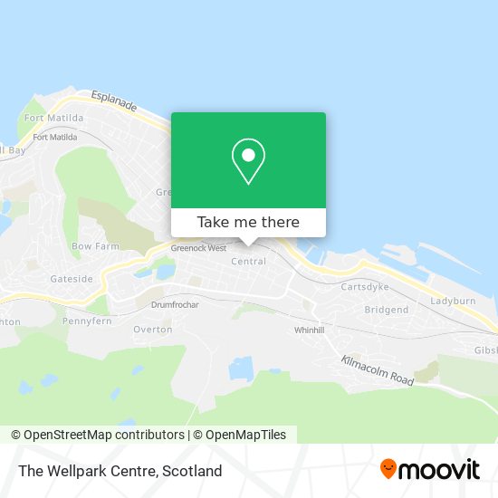 The Wellpark Centre map