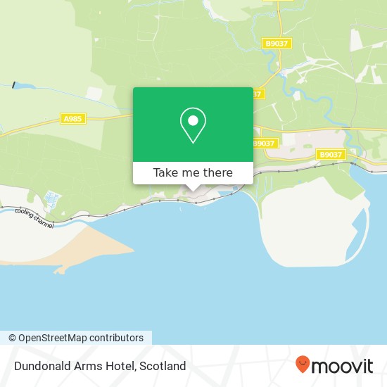 Dundonald Arms Hotel map