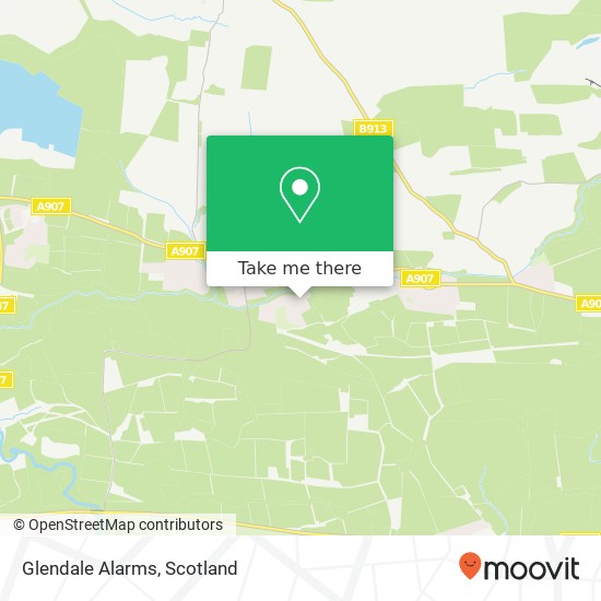 Glendale Alarms map