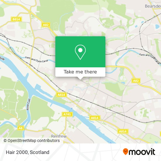 Hair 2000 map