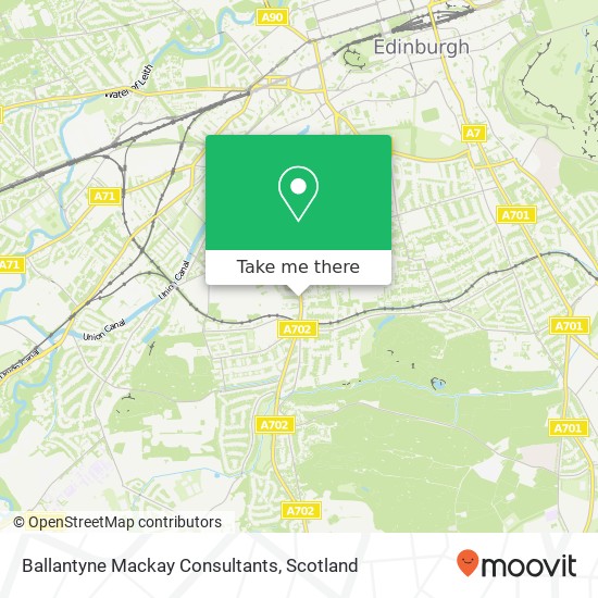 Ballantyne Mackay Consultants map