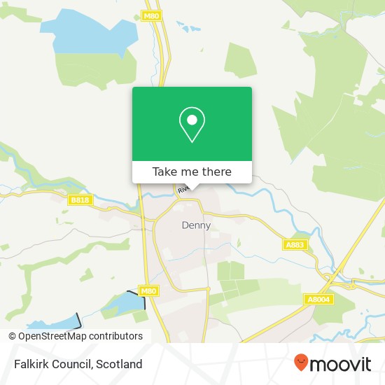 Falkirk Council map