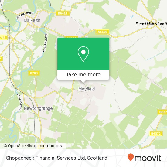Shopacheck Financial Services Ltd map