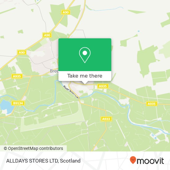 ALLDAYS STORES LTD map