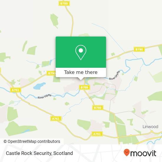 Castle Rock Security map