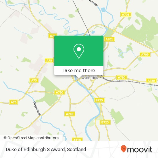 Duke of Edinburgh S Award map