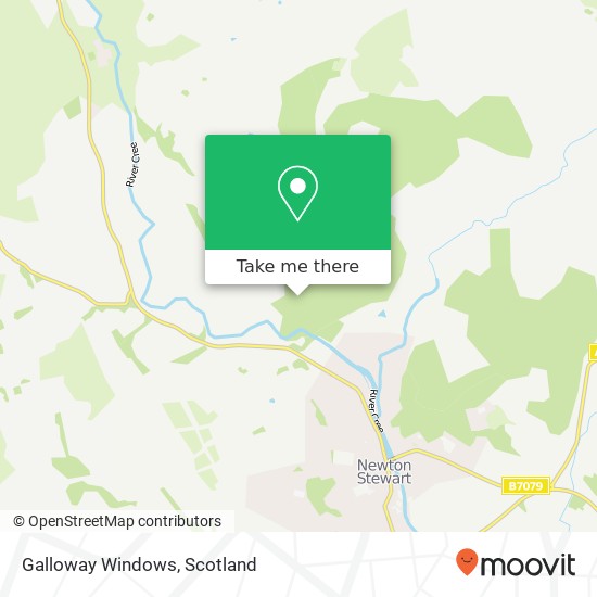 Galloway Windows map