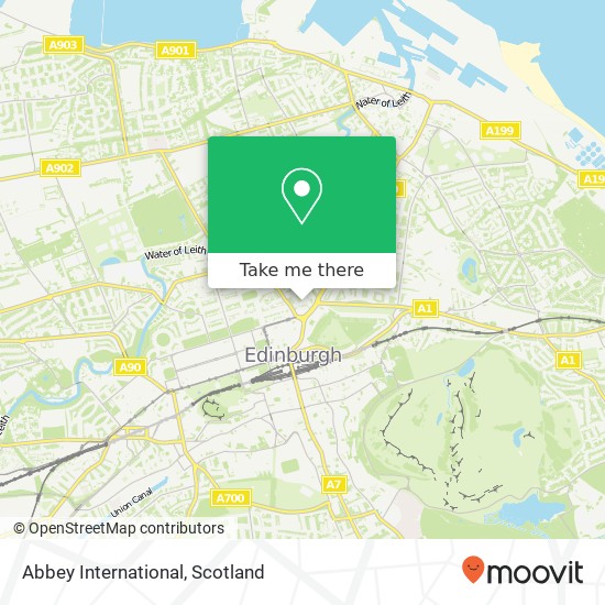 Abbey International map