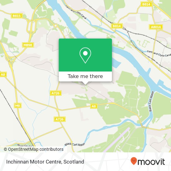 Inchinnan Motor Centre map