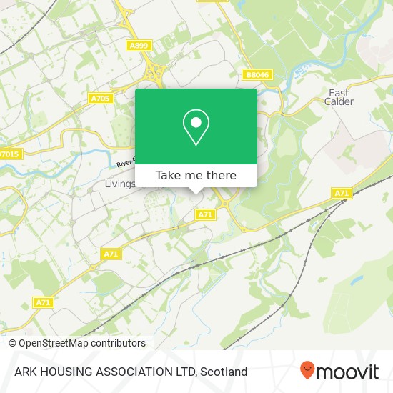 ARK HOUSING ASSOCIATION LTD map