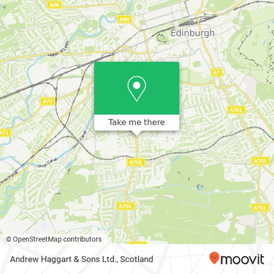 Andrew Haggart & Sons Ltd. map