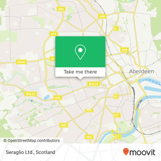 Seraglio Ltd. map