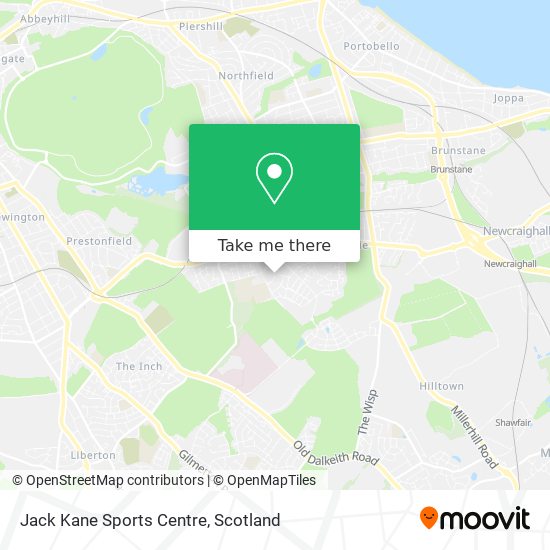 Jack Kane Sports Centre map