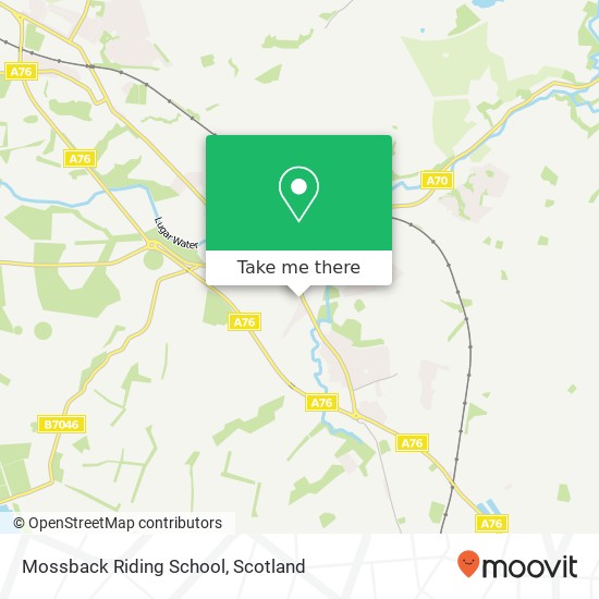 Mossback Riding School map