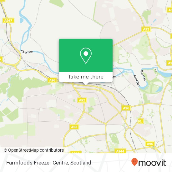 Farmfoods Freezer Centre map