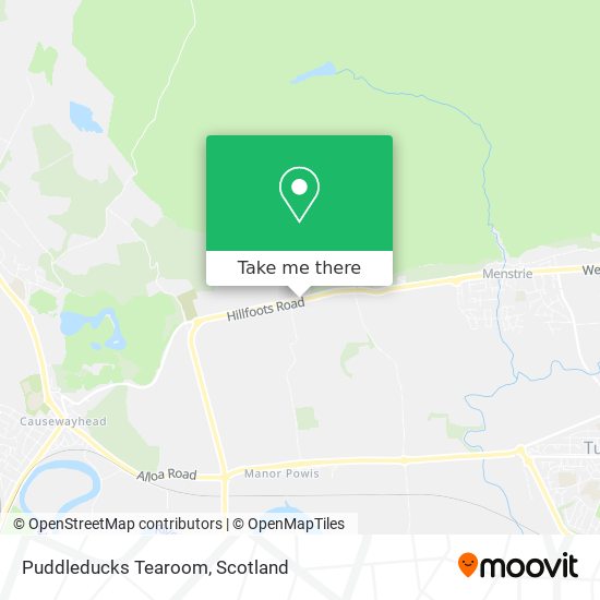 Puddleducks Tearoom map