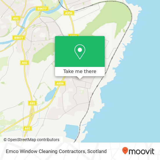 Emco Window Cleaning Contractors map