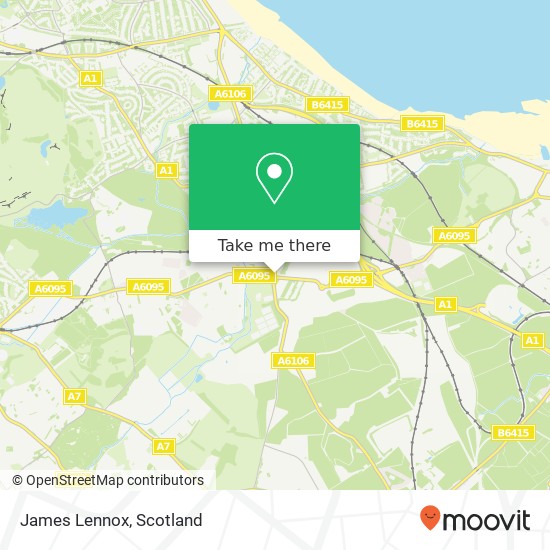 James Lennox map