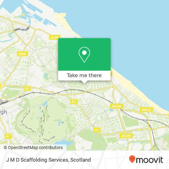 J M D Scaffolding Services map