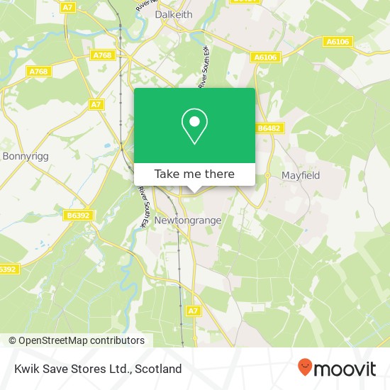 Kwik Save Stores Ltd. map