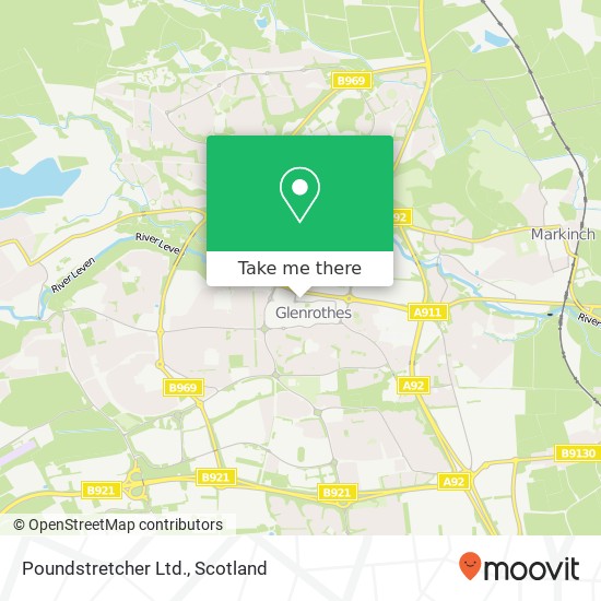 Poundstretcher Ltd. map