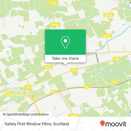 Safety First Window Films map