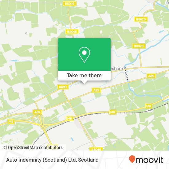 Auto Indemnity (Scotland) Ltd map