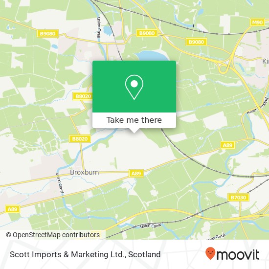 Scott Imports & Marketing Ltd. map