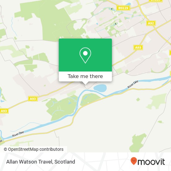 Allan Watson Travel map