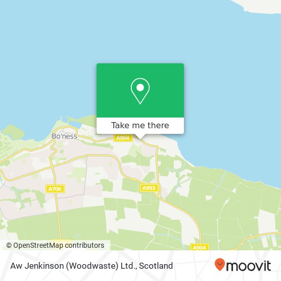 Aw Jenkinson (Woodwaste) Ltd. map